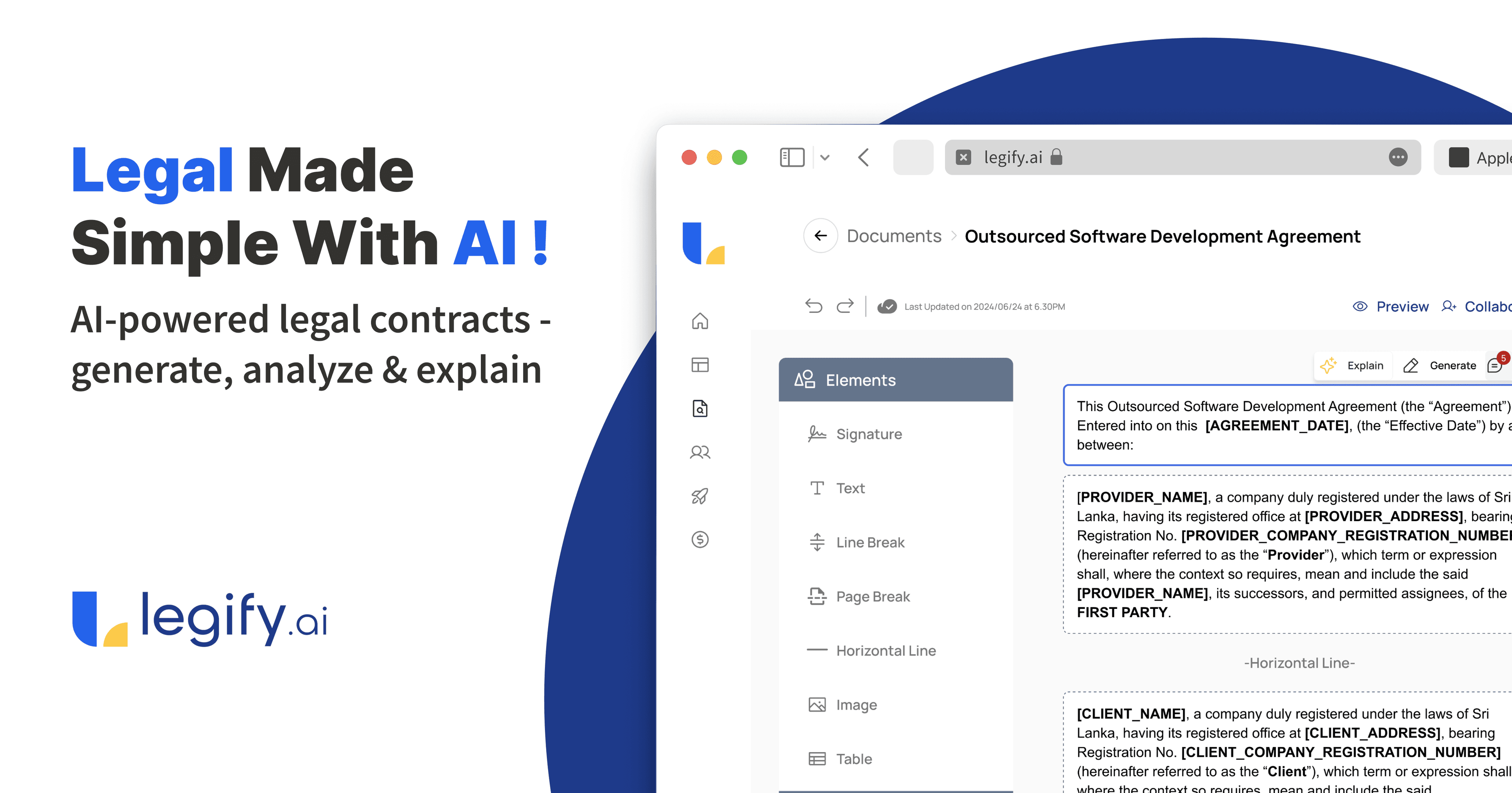 Legify.ai Powerd by Echonlabs