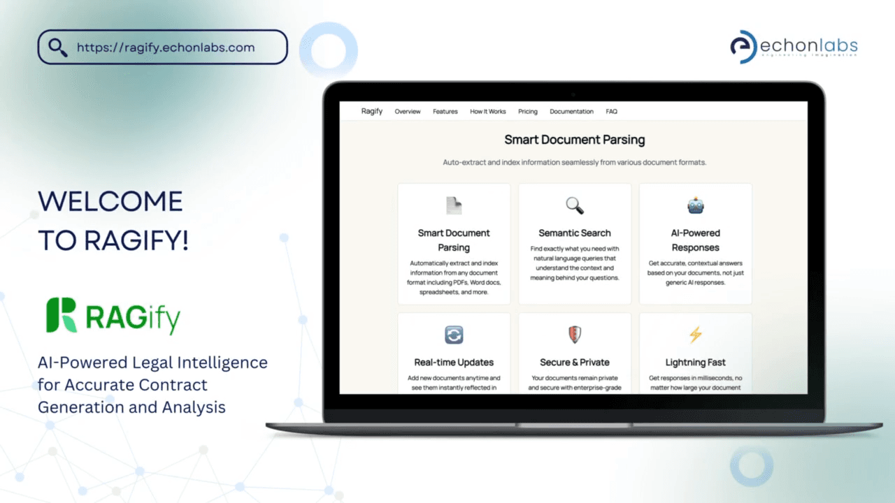 Ragify.ai Powerd by Echonlabs